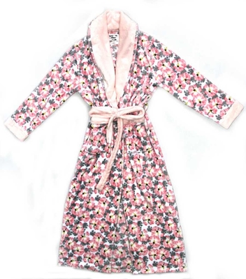 stellt weicher Polyester-Damen-Pyjama 100% des Vlies-260G Nachtrobe ganz über Druck ein