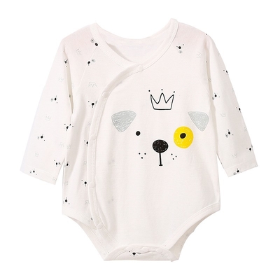 Breathable Unisexbaby-kleidungs-Ebene langärmliges Onesies umweltfreundlich