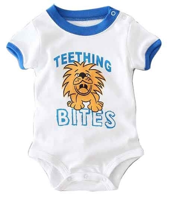 Baby-Kurzschluss-Bodysuit-Baumwolle 100% Soems Breathable weiche für neugeborenes Baby