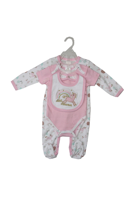 Eco Drucken freundliches der Baby-Kleidungs-Geschenk-gesetztes Stickerei-Wärmeübertragungs-3D