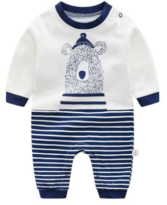 Kundengebundenes Farbbiobaumwolle-Baby kleidet neugeborenen langärmligen Bodysuit