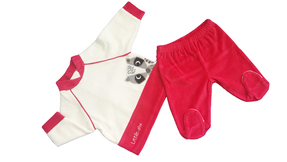 Langärmliges neugeborenes Baby wächst Unisexwinter-Baby-Kleidung Druck oder Stickerei