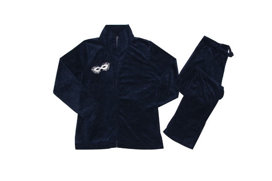 Frauen-Samt Homewear 200G Eco freundliches weiches Samt-Vlies-Polyester 100%