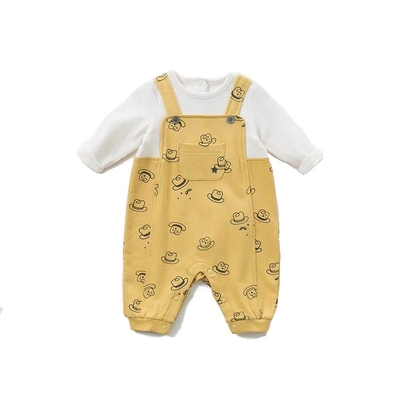 Baumwollfertigten neugeborene Baby-Bodysuits 100%/Baby-Overall-Größe 0-24M besonders an